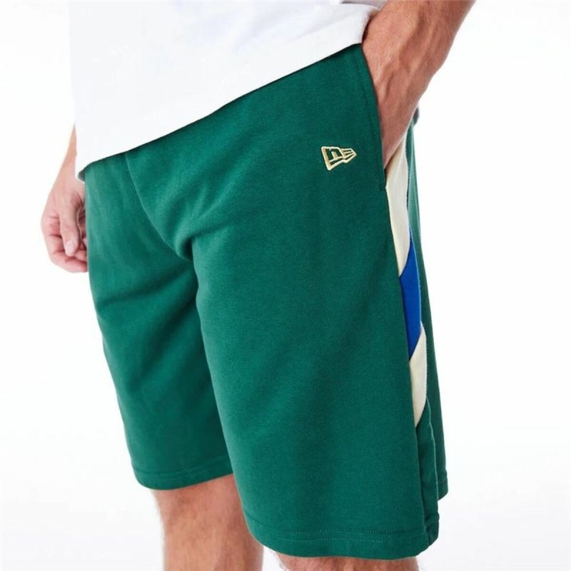 Short de Sport New Era NBA Milwaukee Bucks Vert