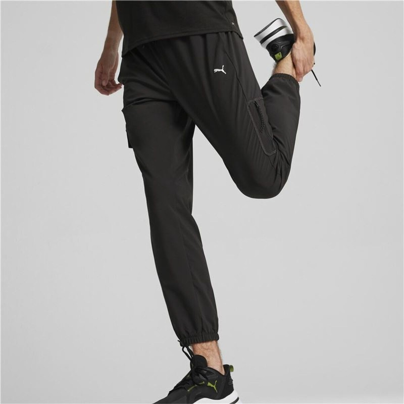 Pantalon de Survêtement pour Adultes Puma Flex Woven Cargo Noir Homme