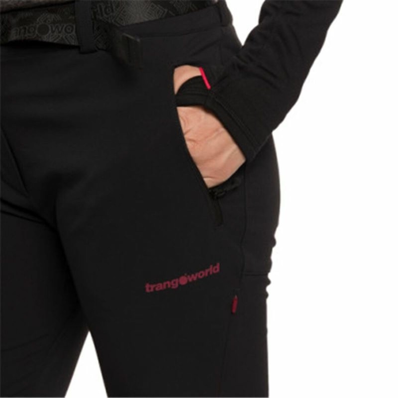 Pantalon de sport long Trangoworld Dunai Dr Noir Femme