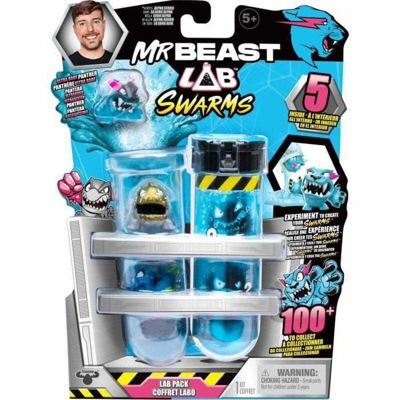 Personnage articulé Moose Toys MrBeast Lab Swarms