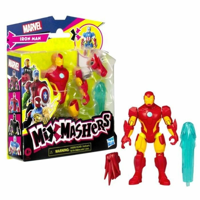 Personnage articulé Hasbro MixMashers Iron Man