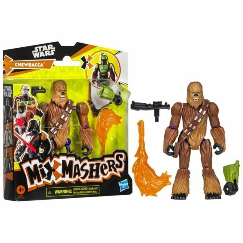 Personnage articulé Hasbro MixMashers Chewbacca