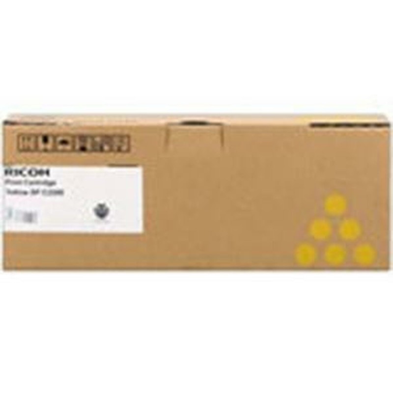 Toner original Ricoh SPC220N/221N/221SF/221PN 222SF/SPC240SF/240DN Jaune Noir (1 Unité)