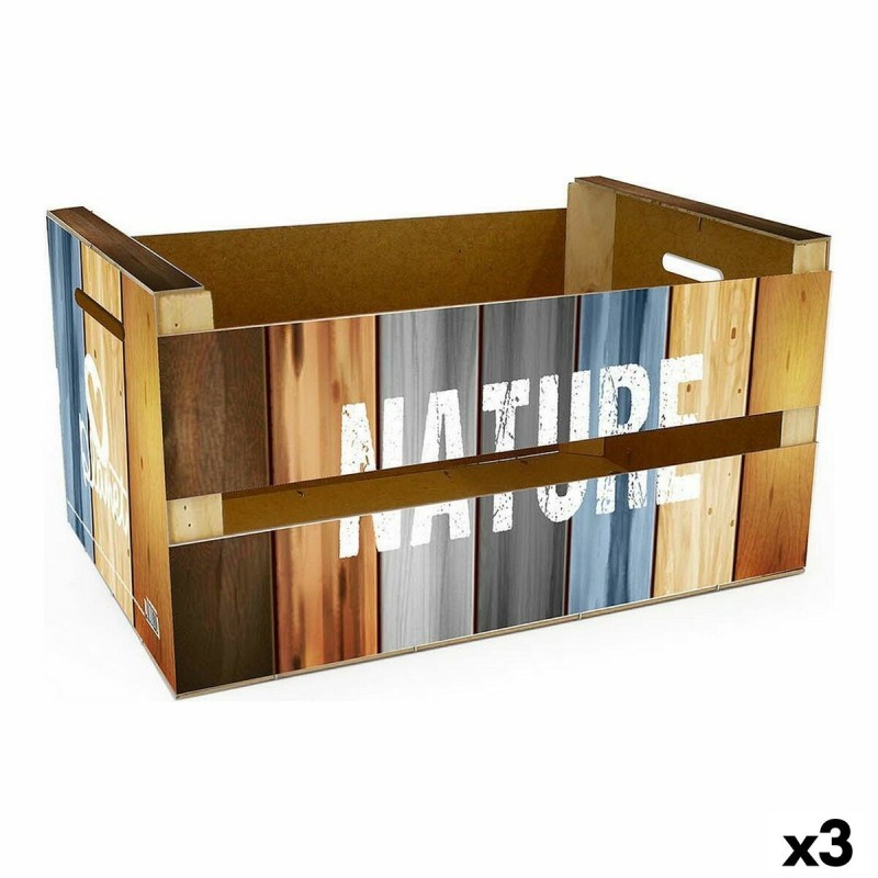 Boîte de rangement Confortime Nature (3 Unités) (44 x 24