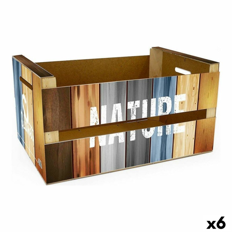 Boîte de rangement Confortime Nature (6 Unités) (36 x 26