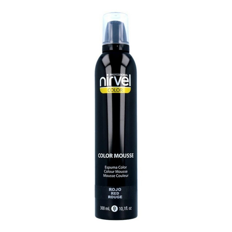 Mousse volumatrice Color Mousse Nirvel 300 ml Rouge (300 ml)