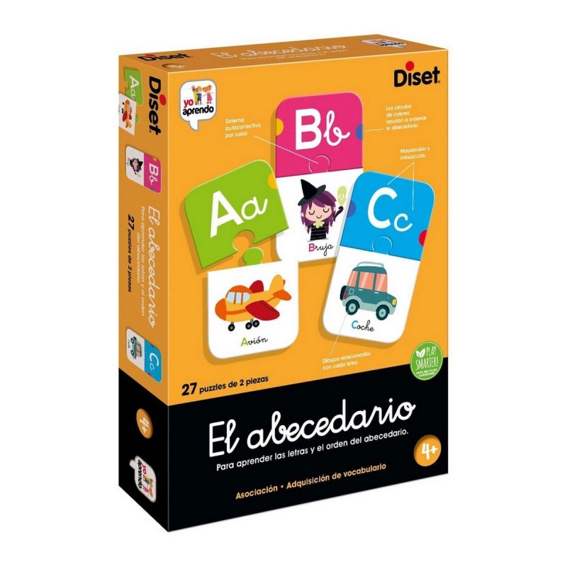 Jouet Educatif Diset El Abecedario 54 Pièces