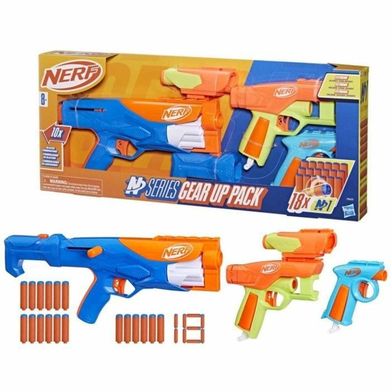 Pistolet à Fléchettes Nerf N Series Gear Up