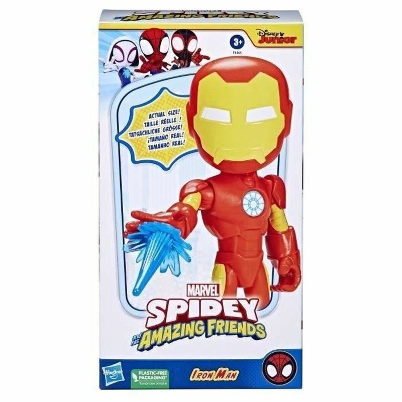 Personnage articulé Hasbro Figura Spidey Iron Man 22 cm