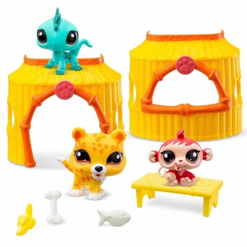 Playset Bandai Littlest Pet Shop 8 Pièces