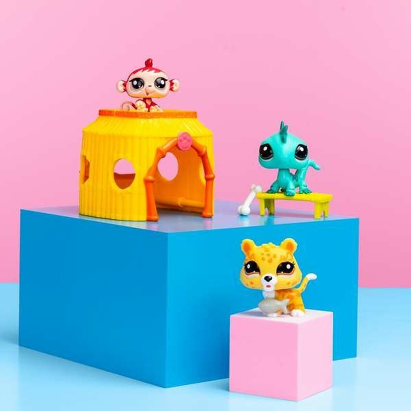 Playset Bandai Littlest Pet Shop 8 Pièces