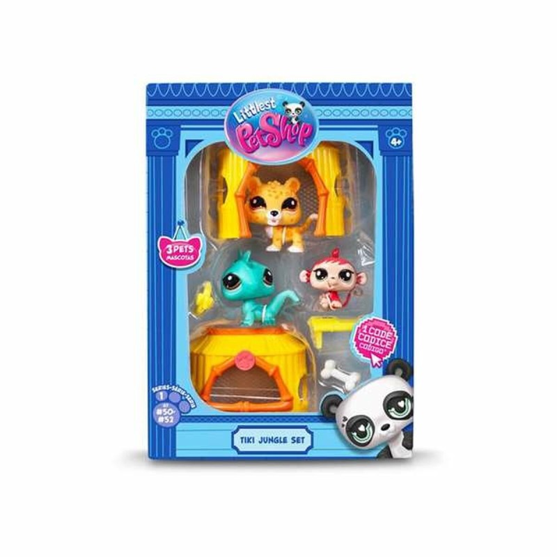 Playset Bandai Littlest Pet Shop 8 Pièces