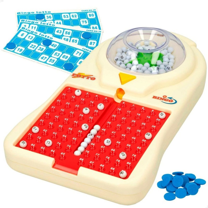 Bingo Automatique Colorbaby   Carton Plastique (6 Unités)