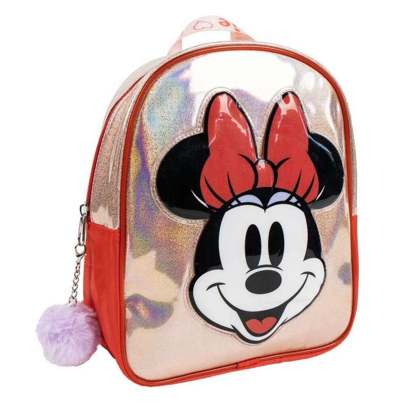 Sac à dos enfant Minnie Mouse Rouge 20 x 23 x 8 cm