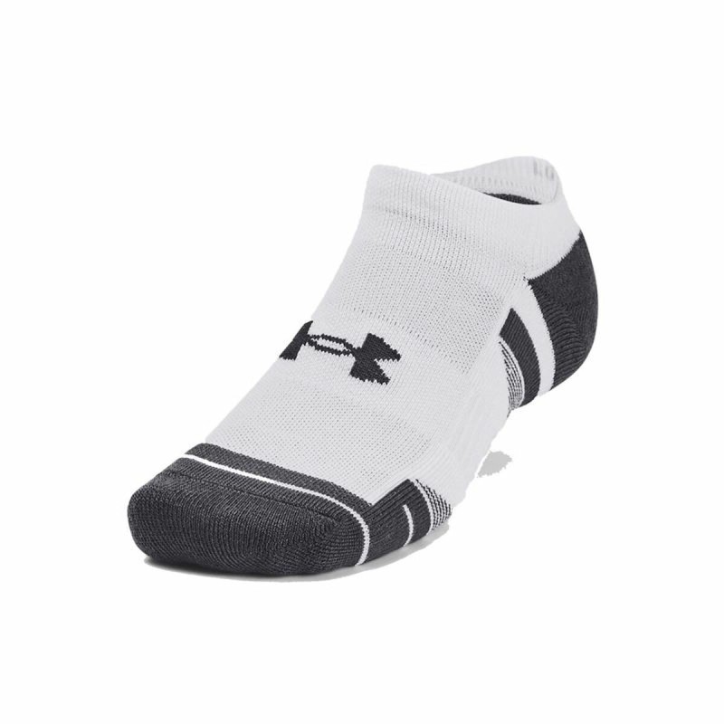 Chaussettes de Sport Under Armour Performance Blanc