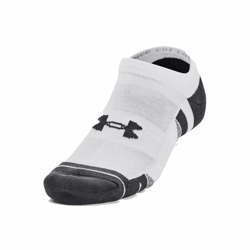 Chaussettes de Sport Under Armour Performance Blanc