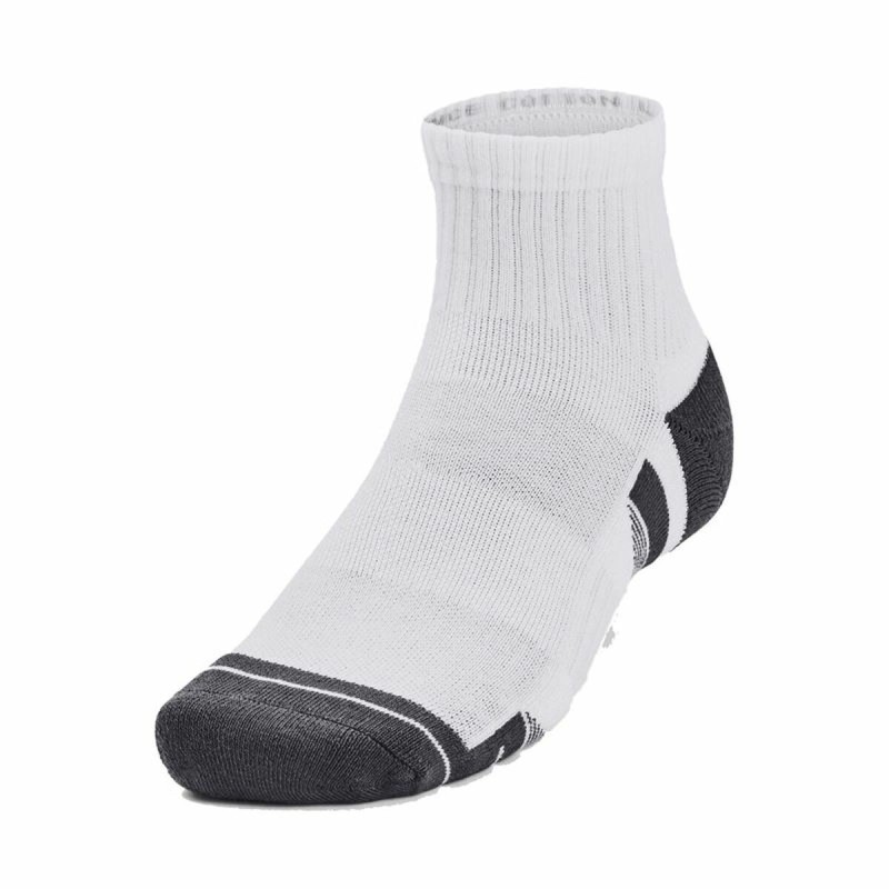 Chaussettes de Sport Under Armour Performance Blanc