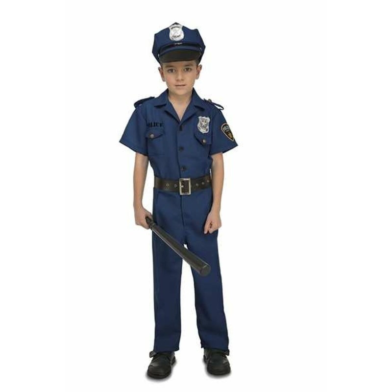 Déguisement pour Enfants My Other Me Police 10-12 Ans Bleu (4 Pièces)