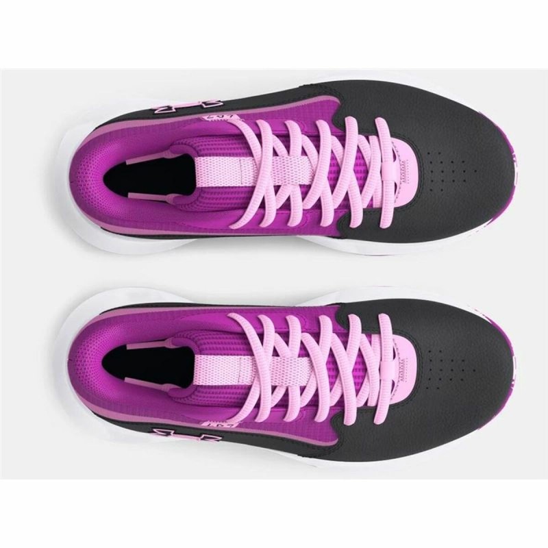 Chaussures de Basket-Ball pour Adultes Under Armour Gs Lockdown Violet