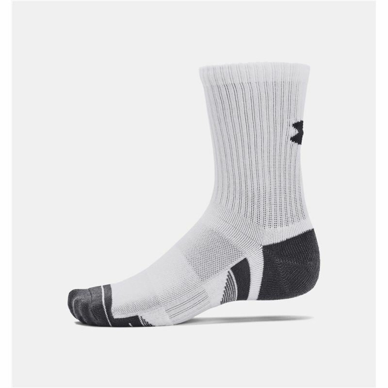 Chaussettes de Sport Under Armour Performance Blanc