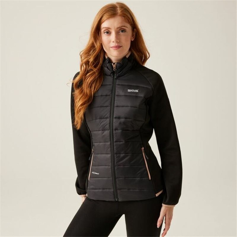 Veste de Sport pour Femme Regatta Wmnclumber V Hyb Noir