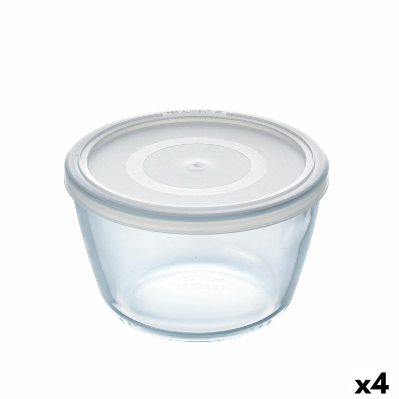 Panier-repas rond avec couvercle Pyrex Cook & Freeze 1