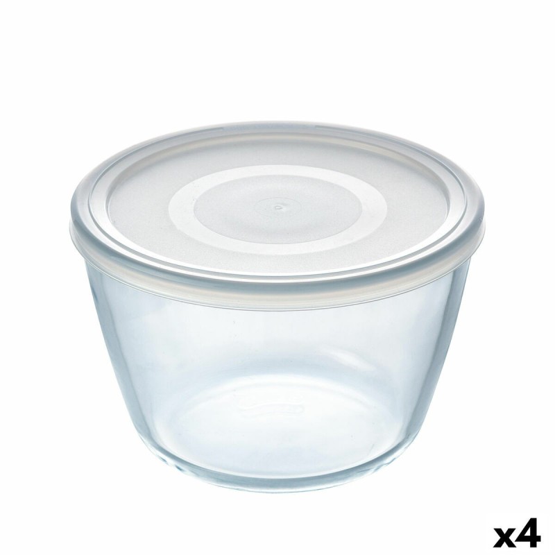 Panier-repas rond avec couvercle Pyrex Cook & Freeze 1