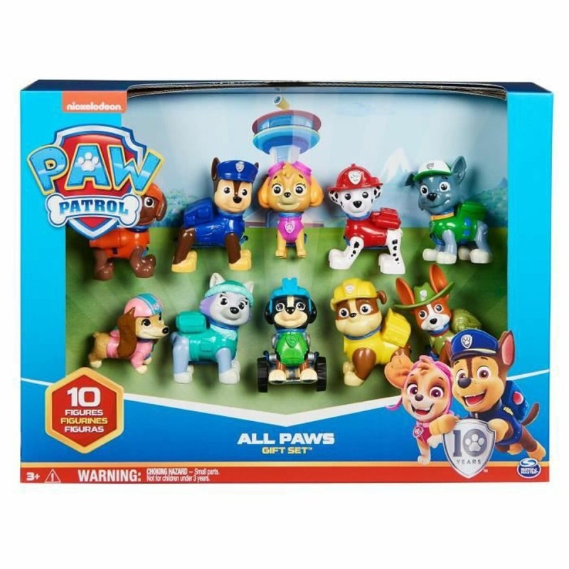 Playset The Paw Patrol 6065255 10 Pièces