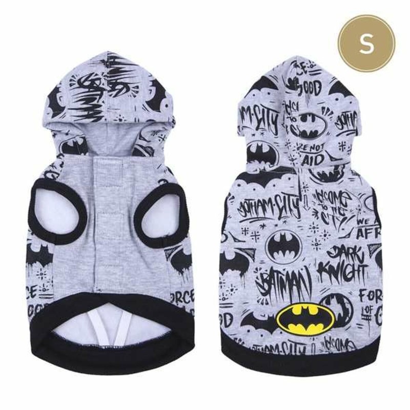 Pull pour Chien Batman S Gris