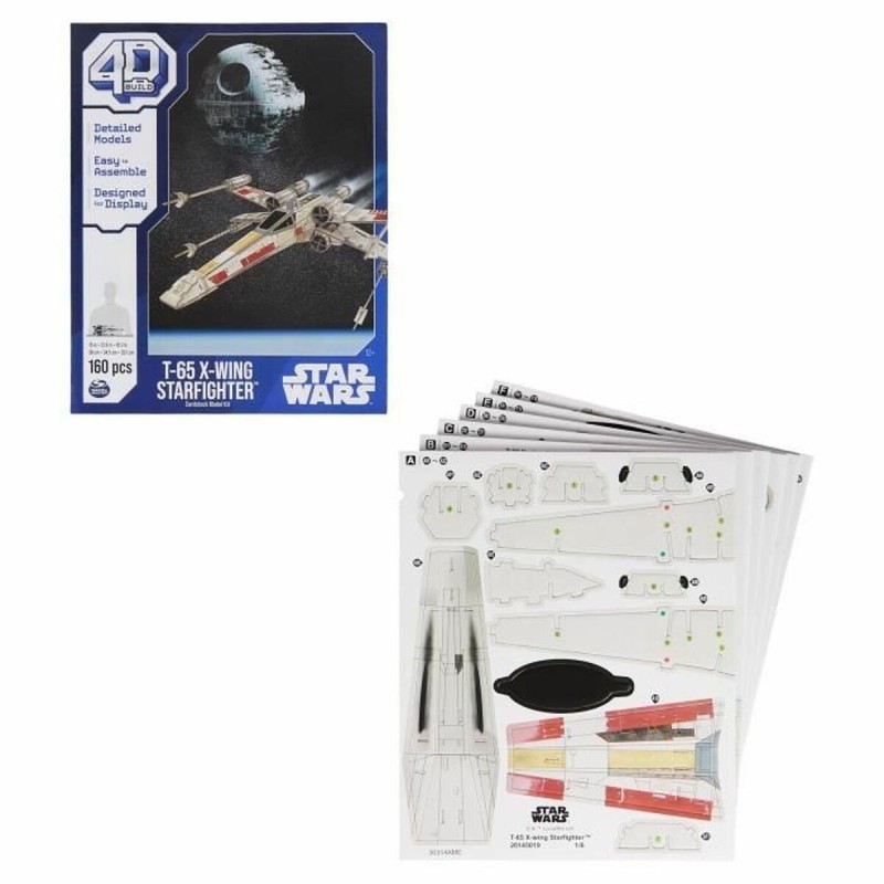 Set de construction Star Wars T-65 X-Wing Starfighter 160 Pièces 38 x 34