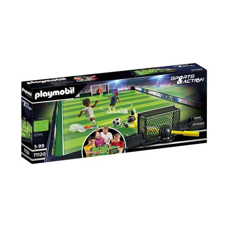 Playset Playmobil Sports & Action Football Pitch 63 Pièces 71120