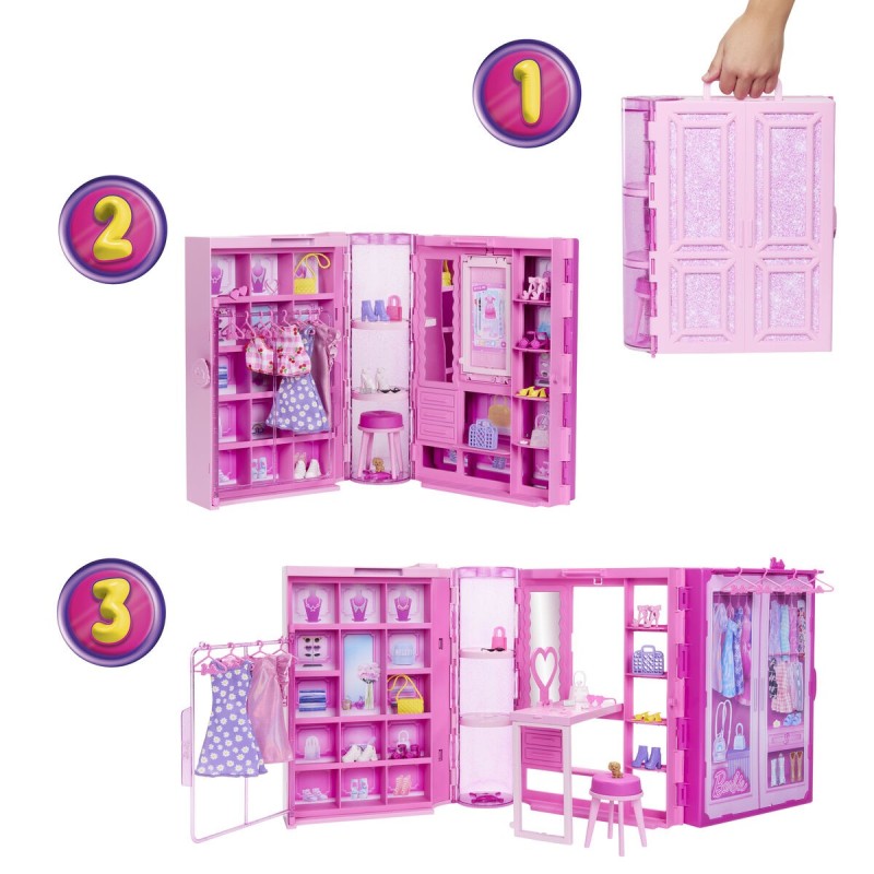 Poupée Barbie Armoire