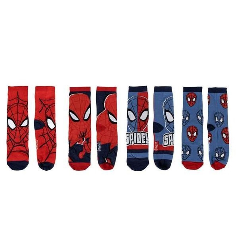 Chaussettes Spider-Man Multicouleur 31-34