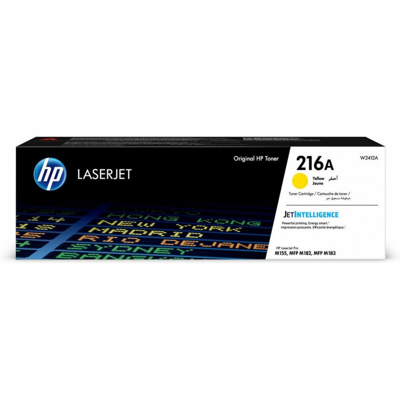 Toner original HP W2412A Jaune