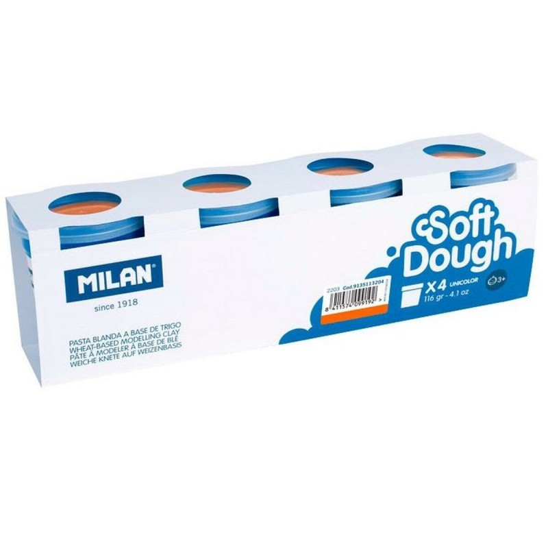 Set de pâte à modeler Milan Soft Dough Orange 116 g