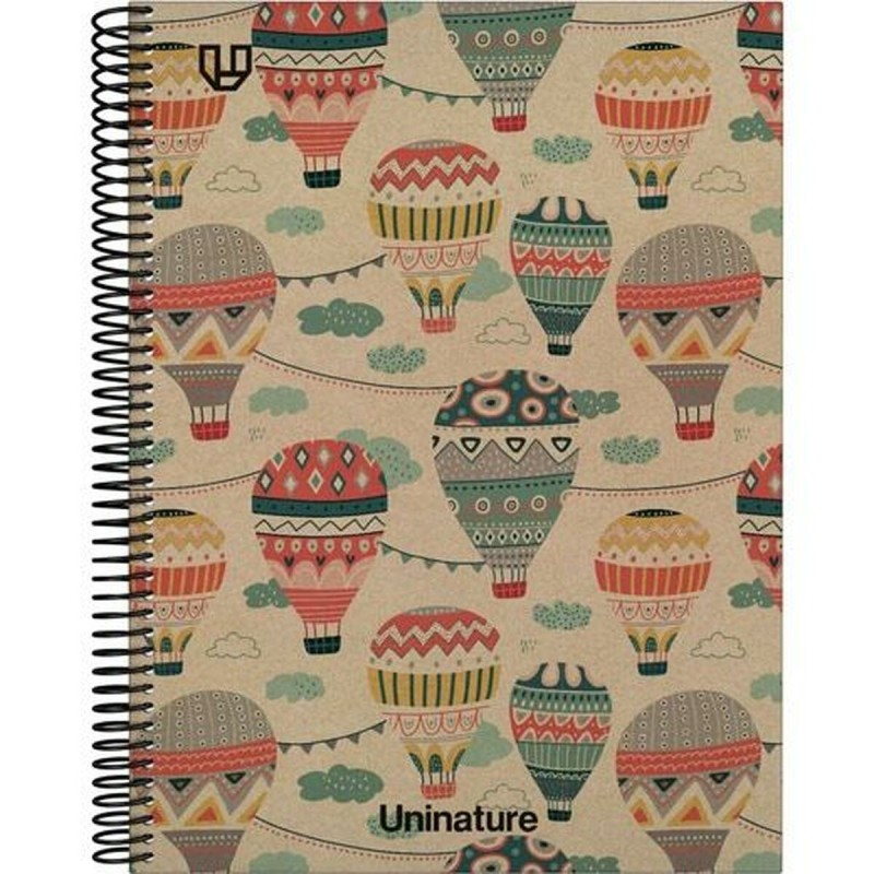 Cahier Grafoplas Uninature Capadocia Multicouleur A4 80 Volets