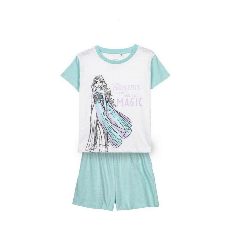 Pyjama Enfant Frozen Bleu Bleu clair