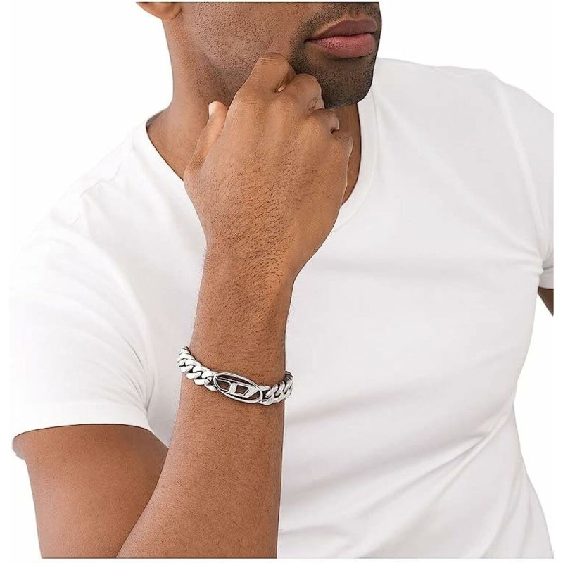 Bracelet Homme Diesel DX1432040 Acier inoxydable