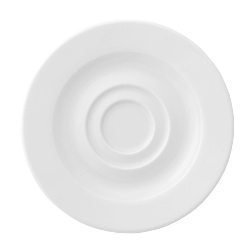 Assiette Ariane Prime Espresso Céramique Blanc 13 cm (12 Unités)