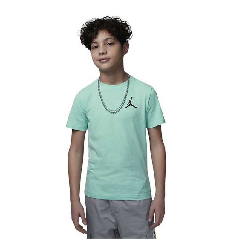 T shirt à manches courtes Enfant Jordan JDB JUMPMAN AIR EMB 95A873 E8G Bleu