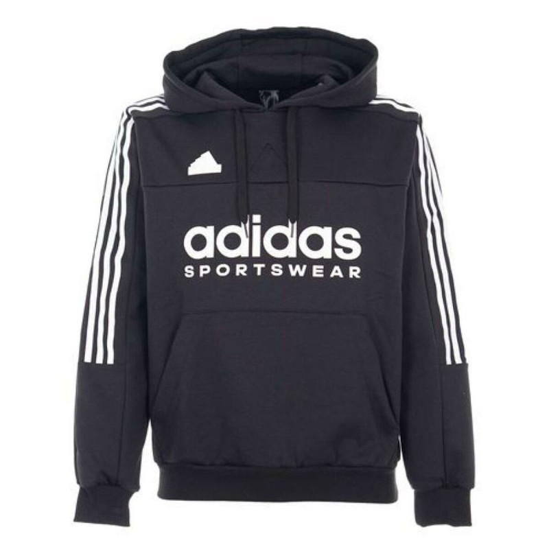 Sweat à capuche homme Adidas TIRO FLEECE HOODY IW5936 Noir