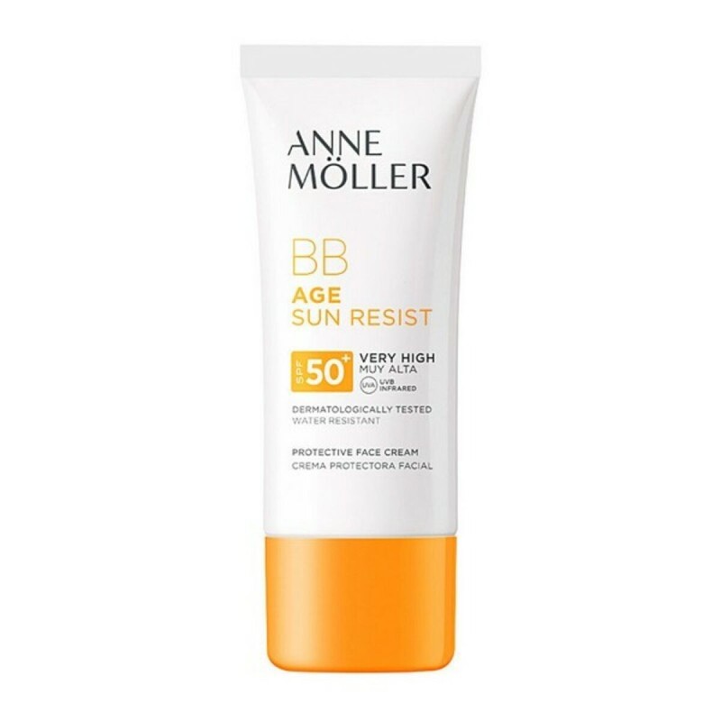 Crème Hydratante pour le Visage Âge Sun Rerist BB Cream Anne Möller SPF	50+ (50 ml)