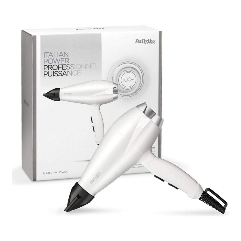 Sèche-cheveux Babyliss 6704WE 2000W Blanc 2000 W