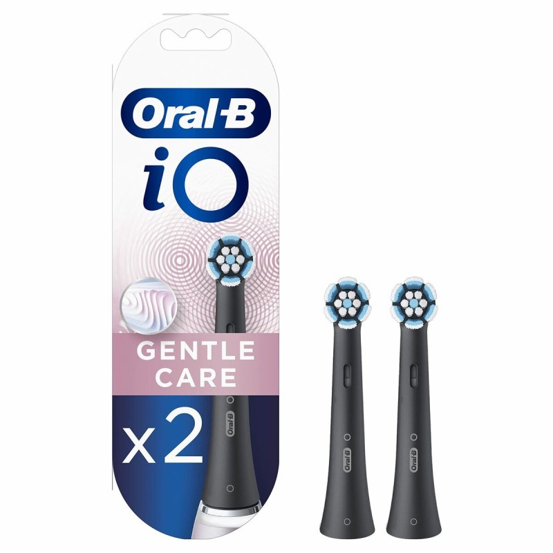 Rechange brosse à dents électrique Oral-B IO Noir 2 uds 2 Unités