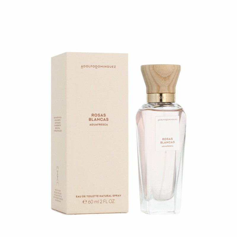 Parfum Femme Adolfo Dominguez EDT Agua fresca de rosas blancas 60 ml