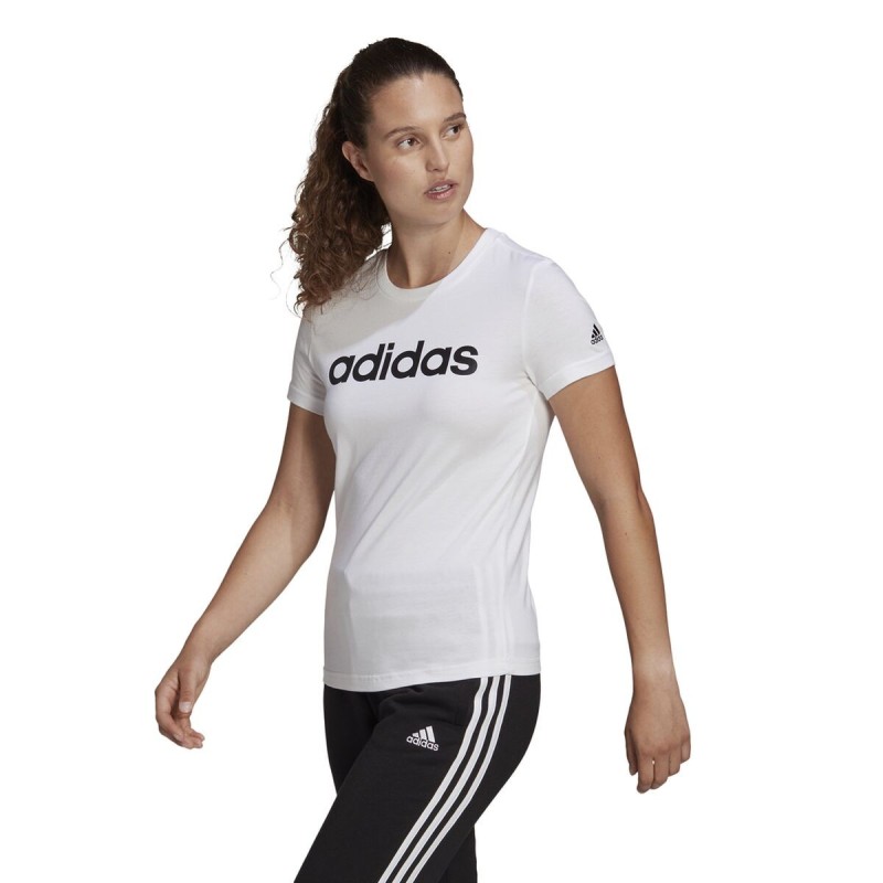 T-shirt à manches courtes femme Adidas GL0768 Blanc