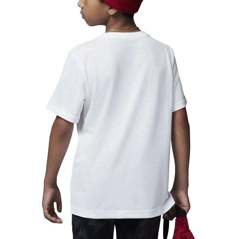 T shirt à manches courtes Enfant Jordan JUMPMAN SUSTAINABLE GRAPHI 95B922 001 Blanc