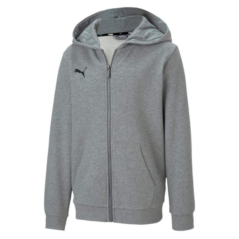 Sweat-shirt à capuche fille Puma Teamgoal 23 Gris