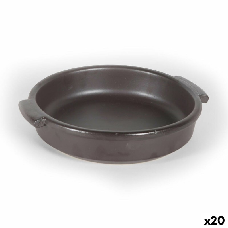 Casserole Anaflor Barro Anaflor Noir Céramique Ø 15 cm (20 Unités)