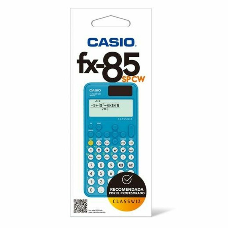 Calculatrice Casio Bleu Plastique